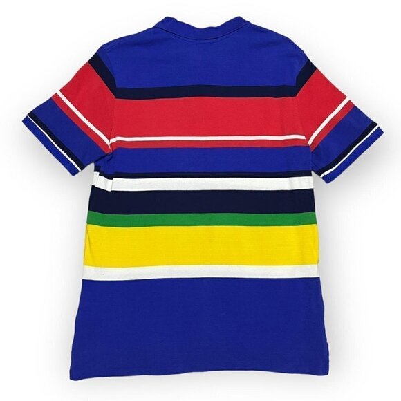 Polo Ralph Lauren Youth Striped Polo Tee Shirt - Womens Small - Picture 3 of 4